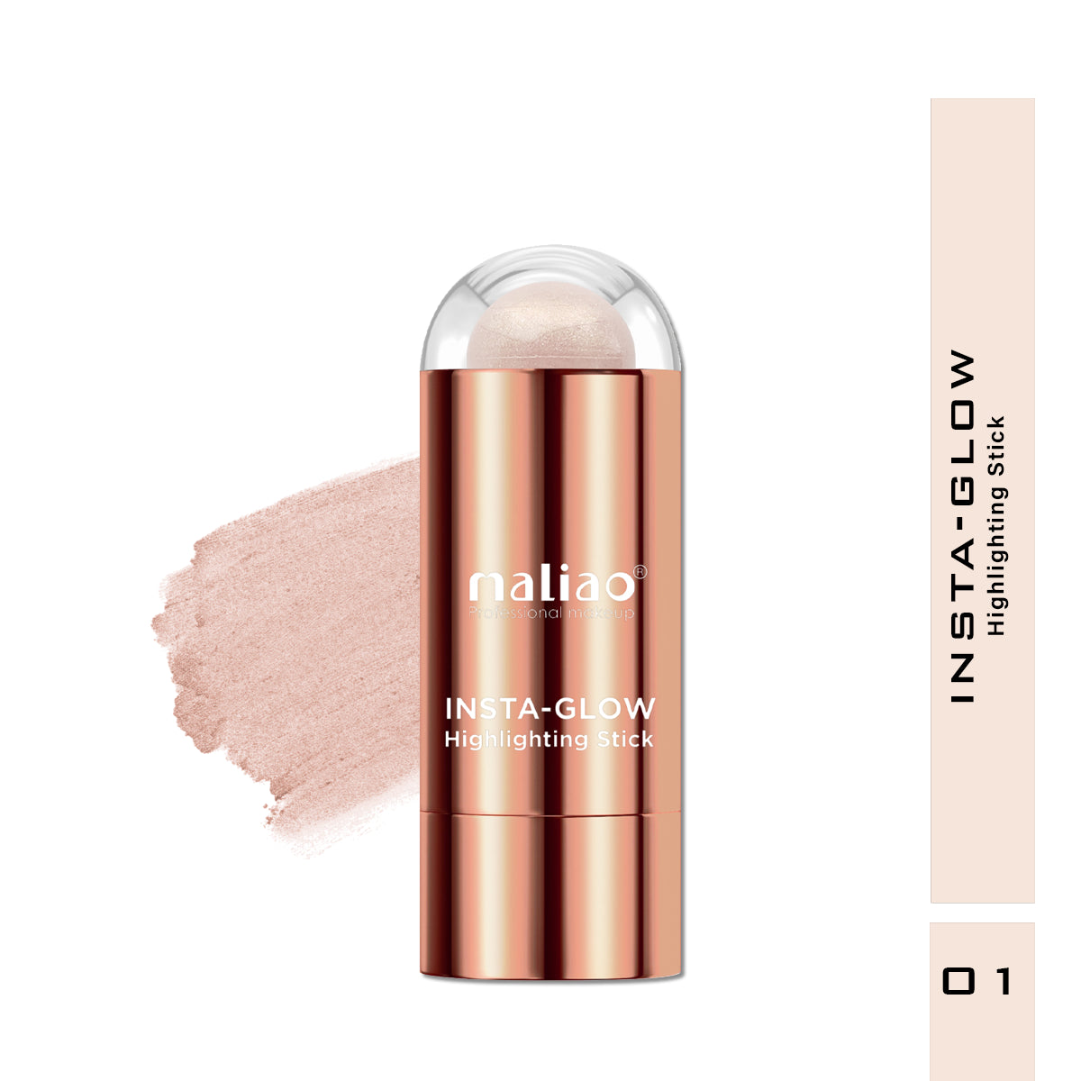 Maliao, DewySkin, LuminousComplexion, HighlighterStick, RadiantGlow, MakeupEssentials, HighlightingStick, InstaGlow,